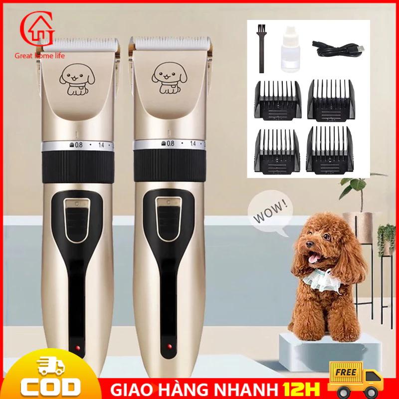 Tông đơ cắt lông thú cưng + bộ vệ sinh chân – Dành cho chó mèo, cạo lông, cắt móng, làm đẹp toàn diện 6