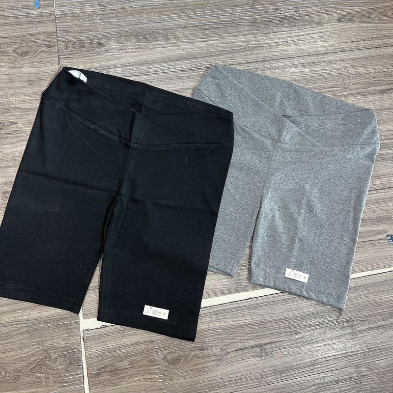  Quần legging bầu cạp chéo chất zip co giãn 4 chiều Thoải mái 