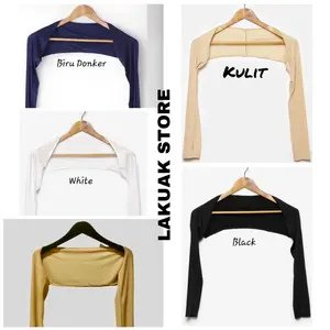 PAKET ISI 2 30RB BALERO MANSET TANGAN WANITA Handsock Muslim Hitam