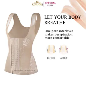 Korset Pembentuk Tubuh Slim Stagen Pelangsing Badan Body Shaper / Korset Pelangsing Perut Buncit Wanita Korset Long Torso Korset Baju Pelangsing Korset Melahirkan Korset Slimming Suit