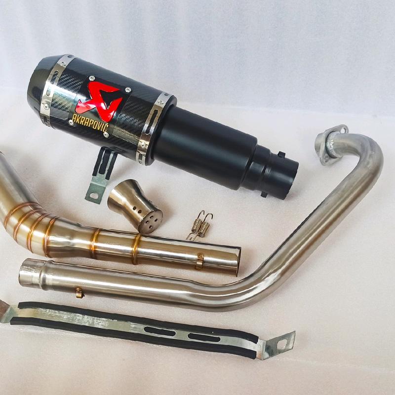 Knalpot Akrapovic Lorenzo gp M1 FREE DB KILLER Vixion R15 Xabre Byson Cb150r Cbr150 Verza Megapro Sonic Cs1 Satria Fu Dll 3