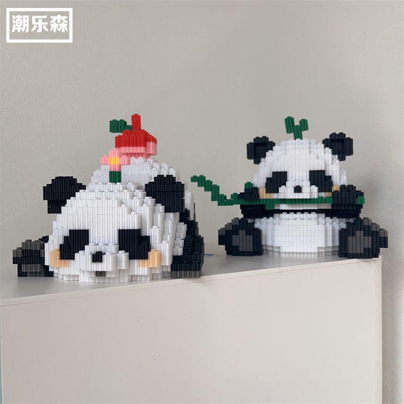 Product Introduction of Khối Xây Dựng, Tương Thích Với Lego, Đồ Chơi Lắp Ráp Kết Hợp Gia Đình Gấu Trúc, Thích Hợp Cho Sinh Viên Đại Học, Quà Tặng Ưu Đãi Mùa Đông Giới Hạn, Năm 2025 5