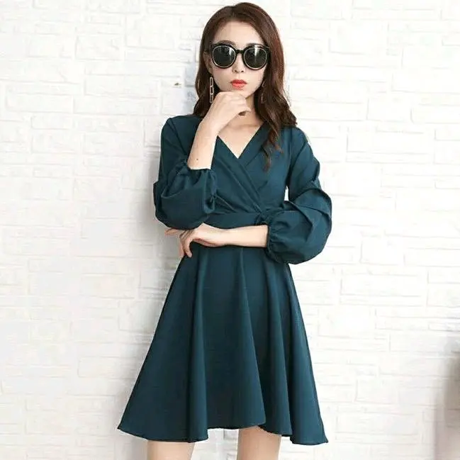 Dres tunik crinkle airflow premium casual panjang wanita  dress  atasan  midi  baju   Oversize 3