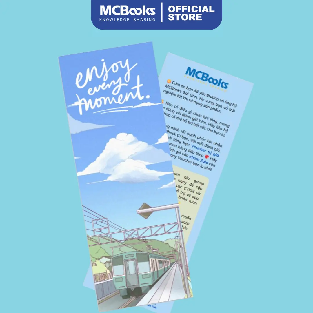 Bookmark Đánh Dấu Trang Xinh Xắn, Tiện Lợi MCBooks