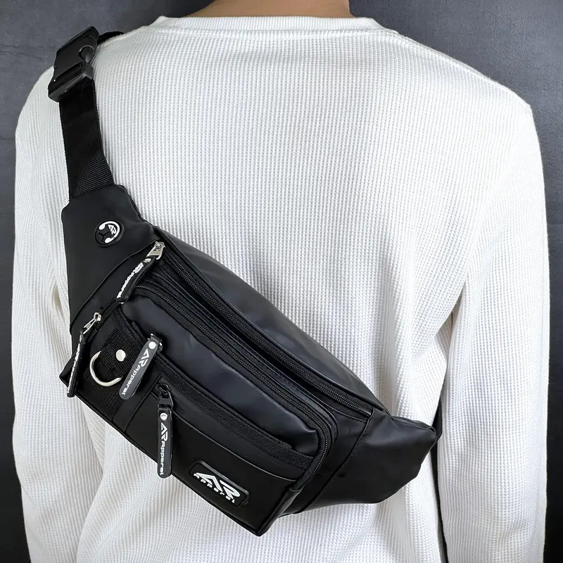 Tas Selempang Pria AR APPAREL Distro Compact Waistbag Slingbag Waterproof Tas Pinggang Cowok 3