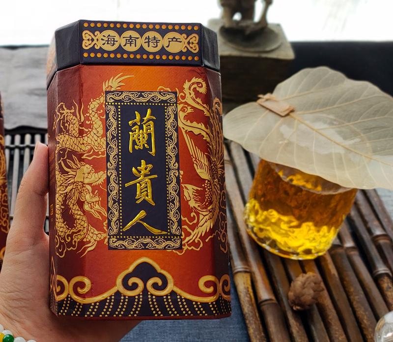 Trà Ô Long Nhân Sâm Lan Quý Nhân Nguyên Hộp 250 gram Tea Nước Trà