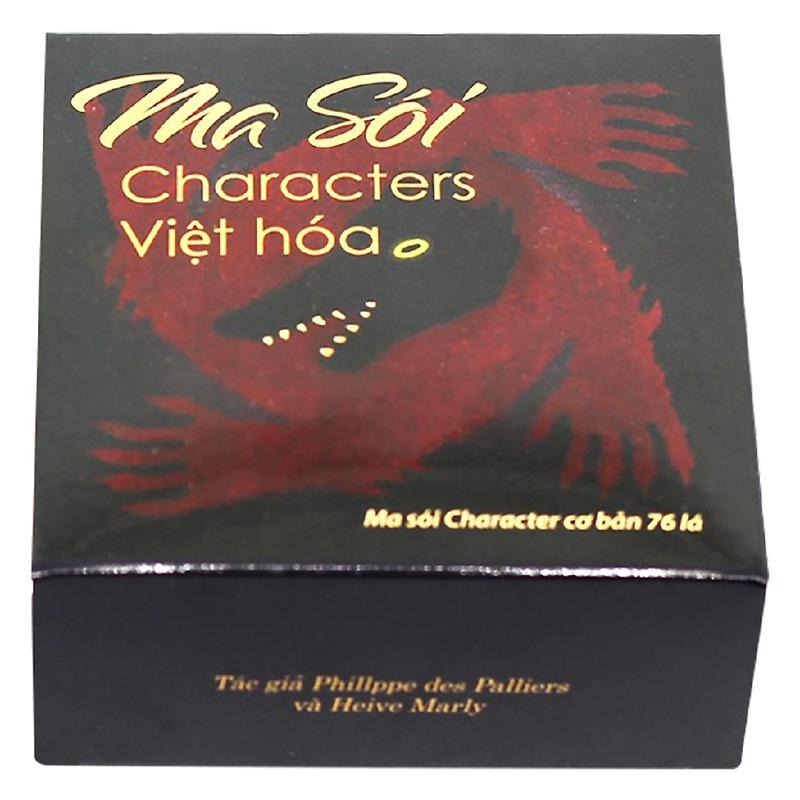  Ma Sói Characters Việt Hoá Boardgame  bán sỉ  Thẻ Bài Bộ Bài Cards 