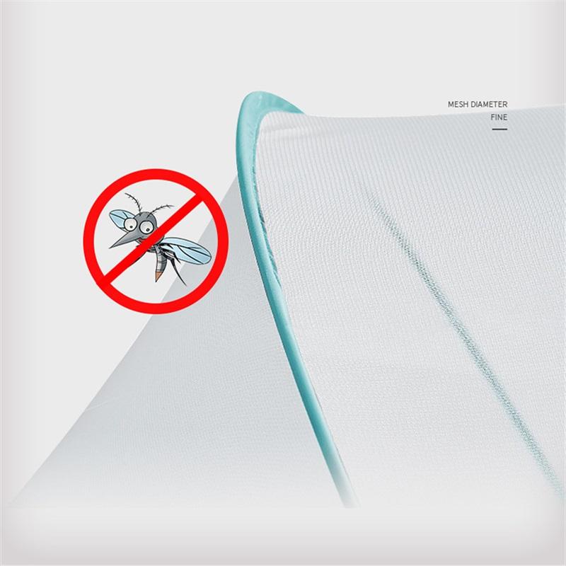 Product Introduction of Baby Mosquito Net Portable Folding Crib Netting Baby Bed Net Polyester Newborn Sleep Bed Travel Bed Mosquito Curtain Tent 7