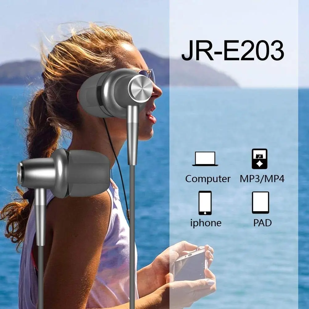 Earphone Metal in -Ear Joyroom    Jr-E203