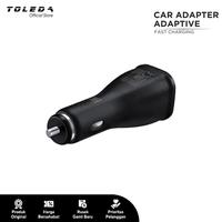 Gambar Charger Mobil Car Adapter Adaptive Compatible For Samsung Fast Charge 5V 9V dari Toleda Indonesia Kota Tangerang 3 Tokopedia