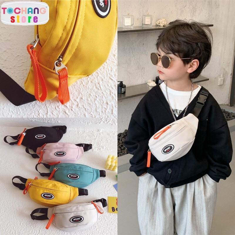 Túi đeo chéo, túi bao tử SPORT cho bé trai, bé gái