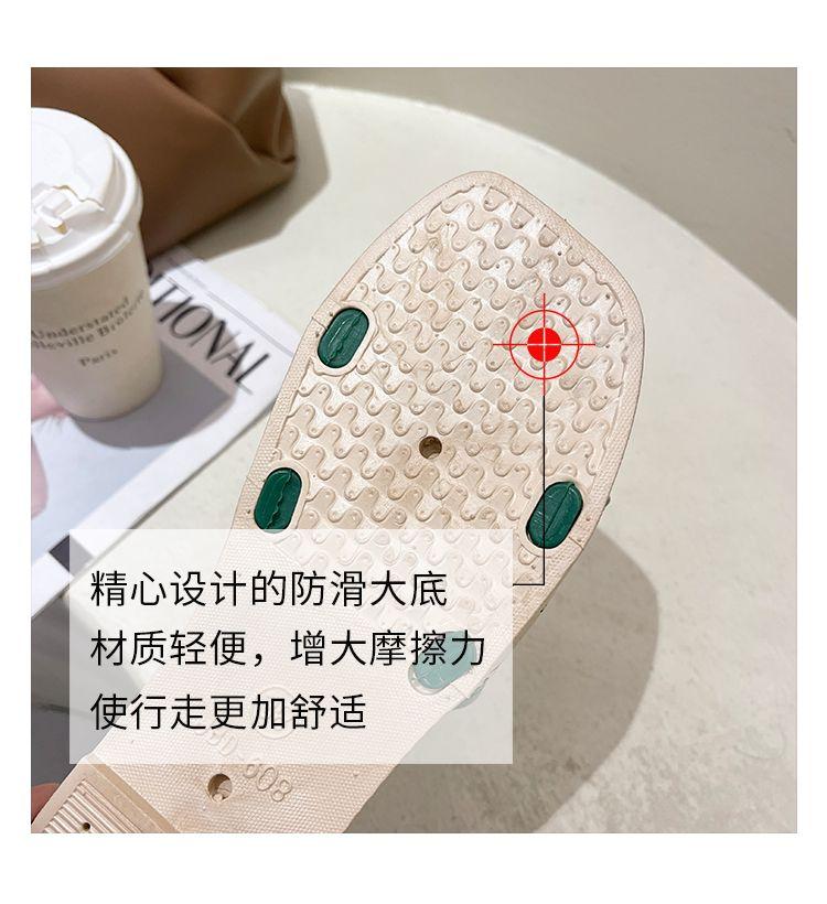 Product Introduction of Dép Lê Phong Cách Cổ Tích Mới Mùa Hè, Dành Cho Nữ, Ins Hợp Xu hướng Dép Đi Chơi Đế Mềm, Nhẹ, Đế Dày, 2023 DéP Slipper Có Quai Women 20