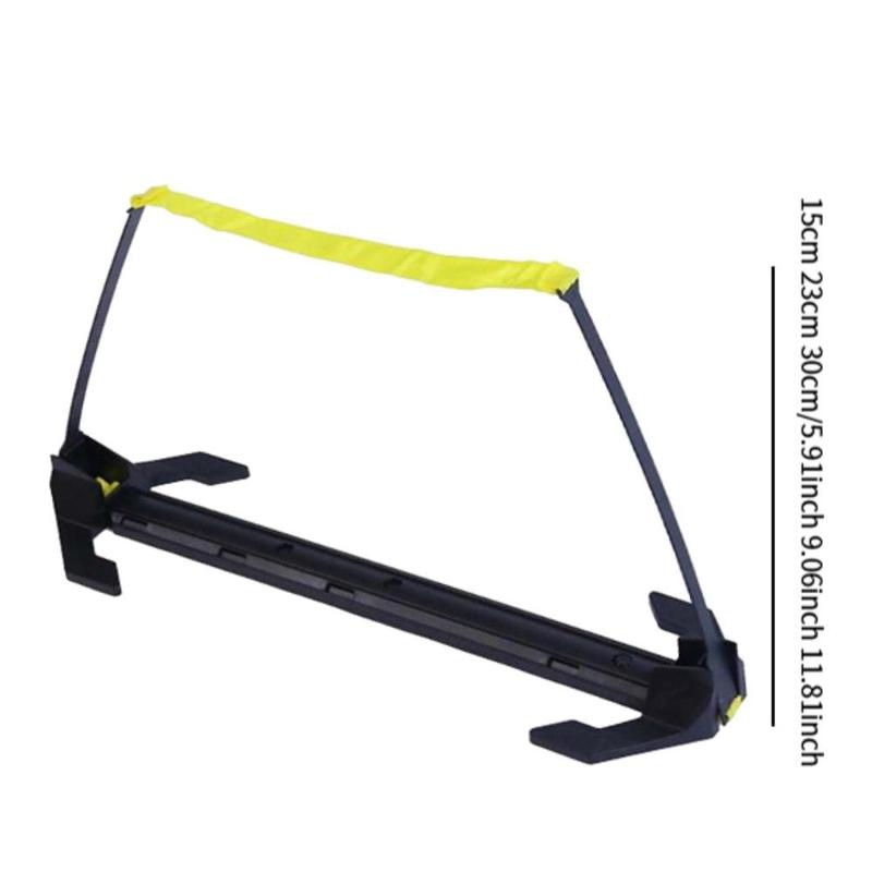 Soccer Speed Hurdle Speed Endurance Adjustable Footwork Training Tool for Running Sports Hurdle Training Team Games Athletic 2