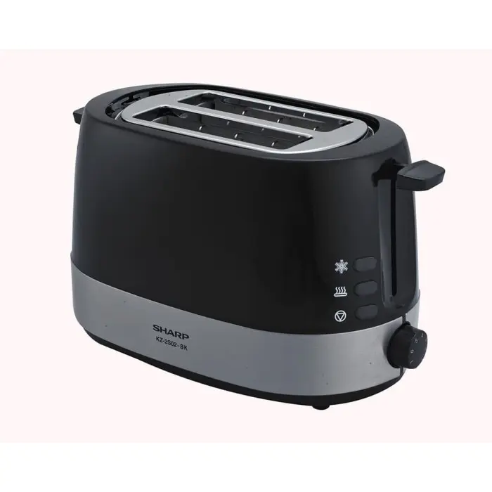 Sharp KZ2S02BK – Pop Up Toaster 800 Watt-Pemanggang Roti-Roti-Original-New Arrival-Garansi Resmi-Sharp