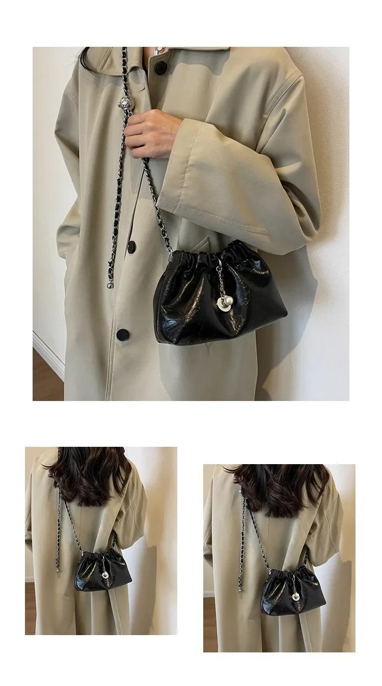 Product Introduction of Millennium Bag Women 2025 New High Sense Shoulder Bags Summer Chain Bag Fashion Bucket Bag Messenger Bags Purses Handbags 6