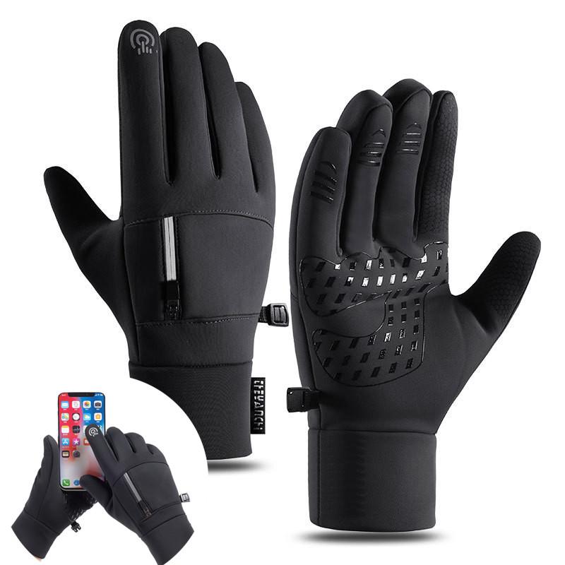 Product Introduction of Winter Gloves Velvet Wear-resistant Waterproof Cycling Glove Touch Screen Warm Gloves Outdoor Hiking Skiing Gloves for Men Women 9