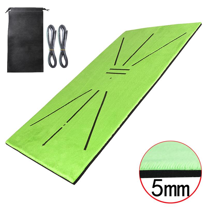 Golf Training Mat Swing Track Practice Marking Pad Detection Batting Ball Trace Directional Mat 30X60CM Golf Swing Practice Mats 6