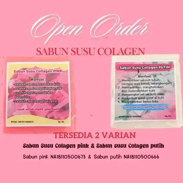 SABUN SUSU COLLAGEN PING DAN PUTIH 0