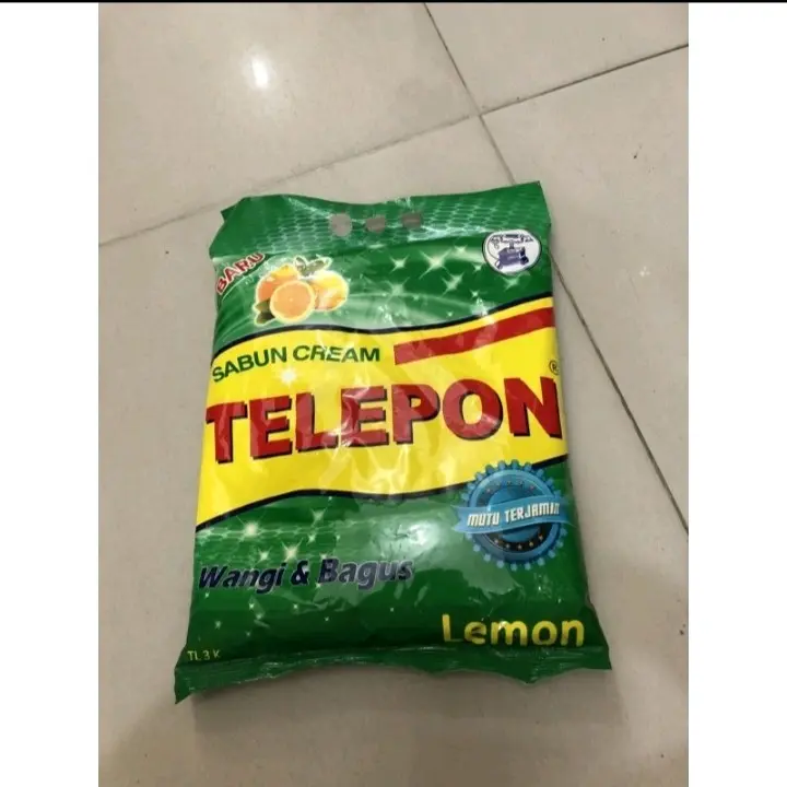 sabun  telepon cream lemon 1