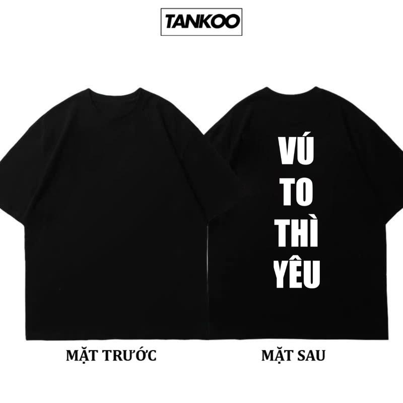 Áo thun nam in chữ độc lạ chất vải cotton thoáng mát áo phông nam cổ trong ngắn tay in chữ hài hước Menswear