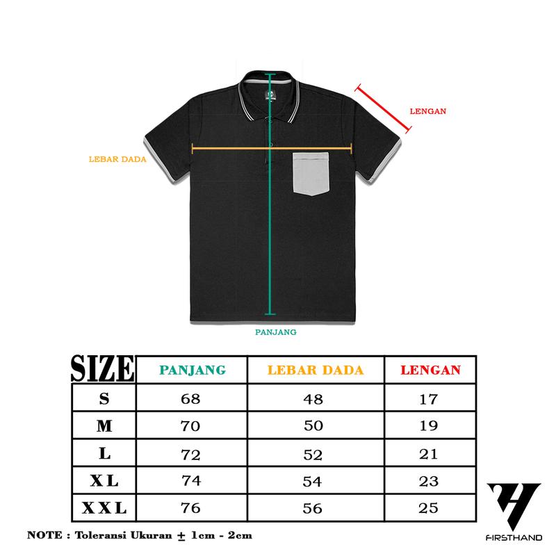 Product Introduction of Firsthand Baju Polo Morgan Putih Kaos Pria Berkerah Casual 0