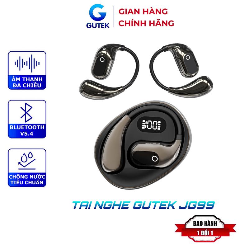 Gutek XG99 Tai Nghe Bluetooth Không Dây Thể Thao Điện Thoại Bluetooth 5.4 Chống Nước Hifi Có Đèn Led Micro Khử Tiếng Ồn Earphone Nghe Nhạc