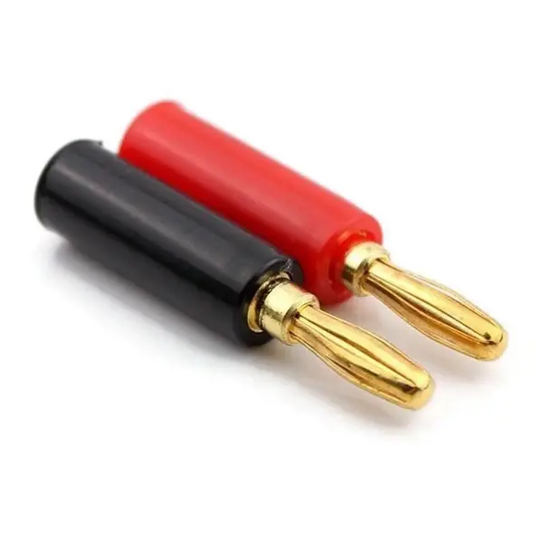 Jack Bắp Chuối 4MM Mạ Vàng 1 Cặp - Điện Tử Giá Tốt T&T
