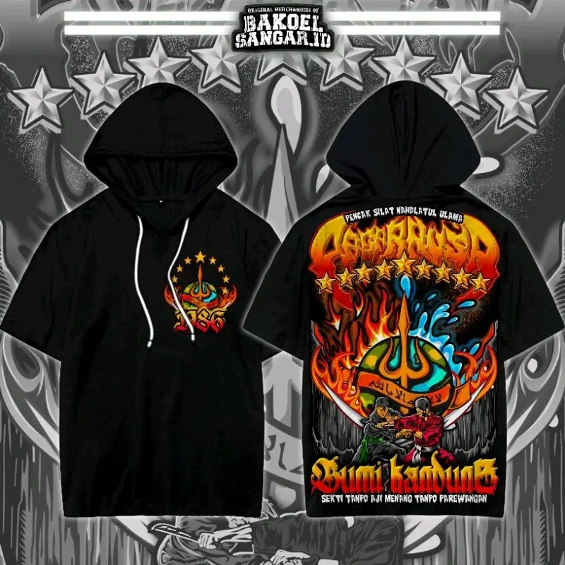 TS HOODIE Pagar Nusa Bumi Kandung Volt 4 ( A2 FULL PUNGGUNG ) Limited Edition 4