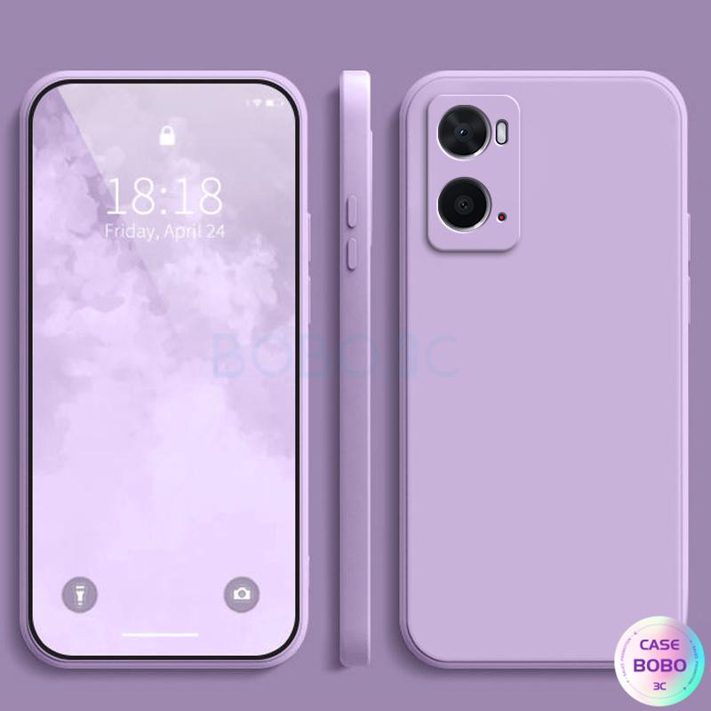 Ốp Oppo A96 4G Và A76 4G, Ốp Điện Thoại Trơn Màu Macaroon, Ốp Vỏ Bảo Vệ Chống Sốc Yt7.01 1