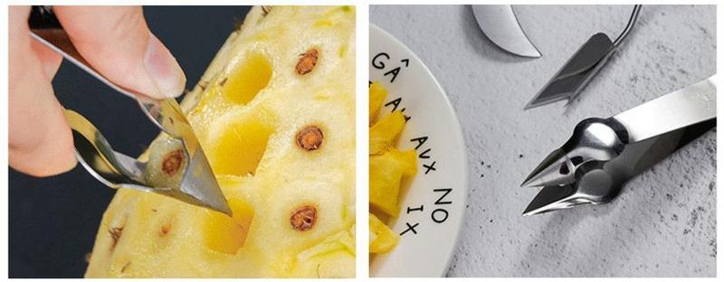 Product Introduction of Stainless Steel Pineapple Peeler & Corer – Multi-Function Tool for Peeling, Cutting & Removing Eyes, Perfect for Pineapple Preparation 8