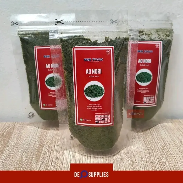 Ao Nori 20gr - Aonori Bubuk Nori Kasar Taburan Takoyaki Seaweed Flakes