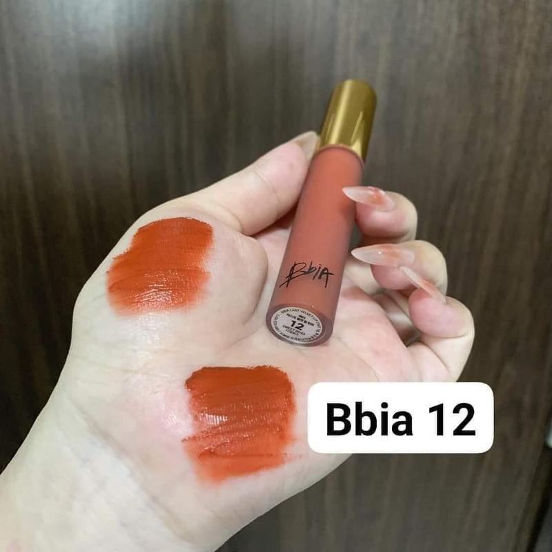 Son Kem Lì Bbia Last Velvet Lip Tint  màu 12 Mỹ Phẩm Cosmetic Trang Điểm