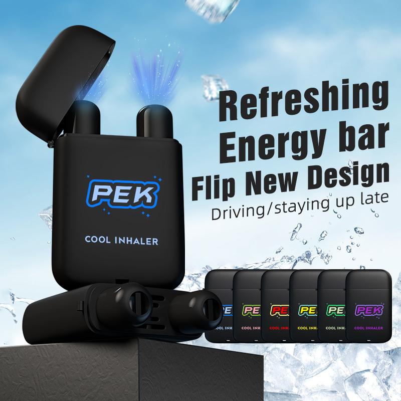 PEK Clamshell Double Hole Vital Oil Energy Bar Cool Nostril Nasal ...