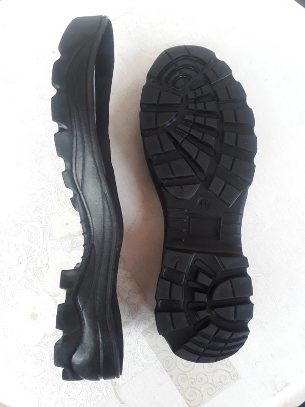 OutSole Sepatu Safety ARMY TNI POLRI Hitam Karet semua musim size s sepasang 2