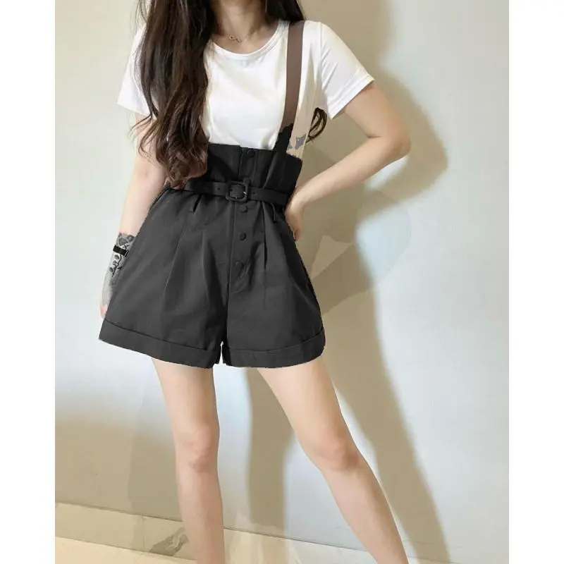 Bella Overall Celana Pendek Wanita Korean Style / Jumpsuit Celana Pendek 0