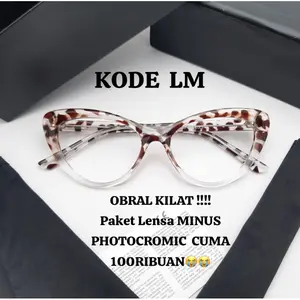 PAKET KACAMATA LENSA PHOTOCROMIC