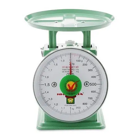 Cân đồng hồ Nhơn Hoà  2kg và 5kg đồng giá cân đĩa 4