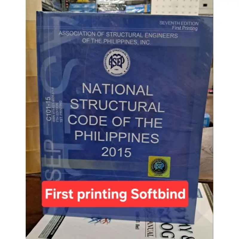 NSCP National Structural Code of the Philippines 2015 First and Second ...