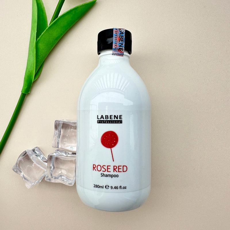 Dầu Gội Đỏ Rose Red Labene Dành Cho Tóc Nhuộm Đỏ Và Hồng, Bổ Sung Tăng Độ Sáng Tươi Mới Màu Nhuộm | LABENE 1