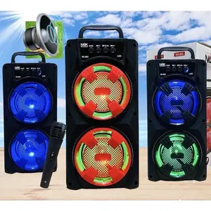 SPEAKER BLUETOOTH KARAOKE NIXNOX NX-801 & Nx-803 Free Microphone Speaker 3inc Speaker Fullbass