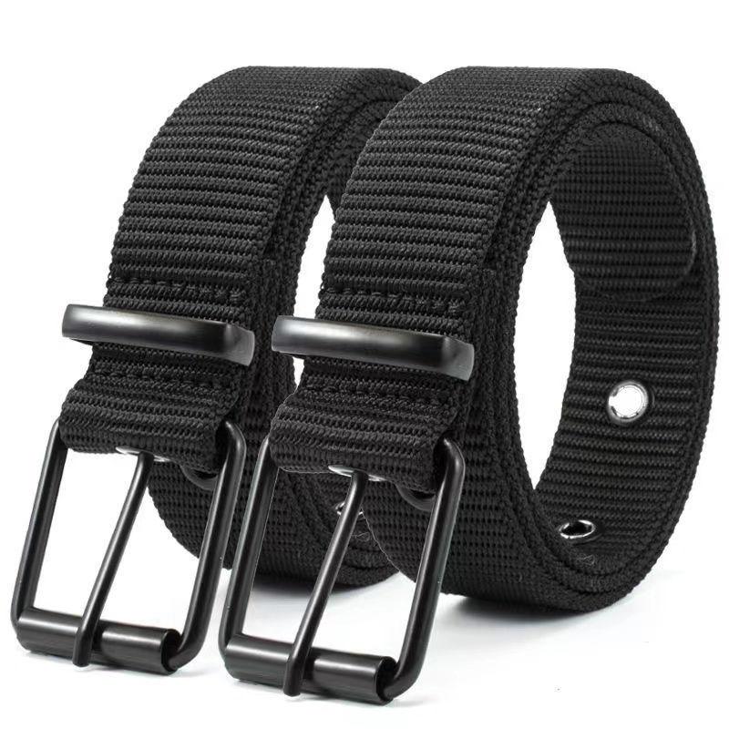  Thắt Lung Nam Vải Canvas Thời Trang Dây Nịt Nam Giá Rẻ Nhiều Màu Mặt Vuông - DNN02 