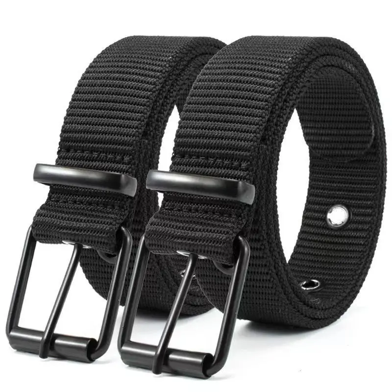 Thắt Lung Nam Vải Canvas Thời Trang, Dây Nịt Nam Giá Rẻ Nhiều Màu Mặt Vuông - DNN02 0