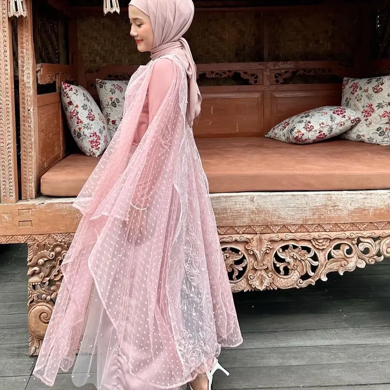 OUTER ESME LUARAN TULLE CORAK LEBARAN KONDANGAN 3