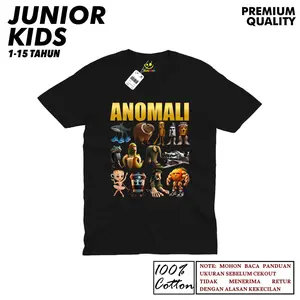 Kaos Anak Junior 1-15 Tahun Tung Tung Tung Sahur/Bombardino Crocodilo/Brr Patapim/Balerina Capucina/Capucino Asasino/Chimpanzini/Brr Patapim Viral Meme Baju 100% Katun Distro