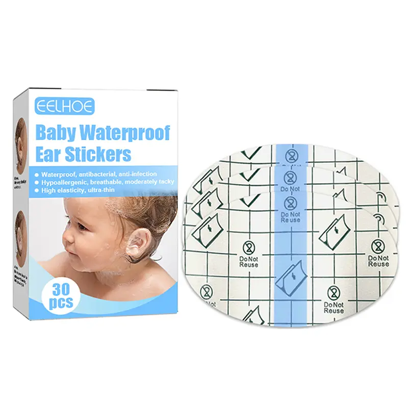 30 Pcs Infant Waterproof Ear Sticker For Household Bathroom Washroom ...