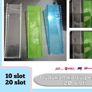 pajangan kartu perdana/Dudukan kartu perdana 20 slot,15slot,10slot,5slot,single