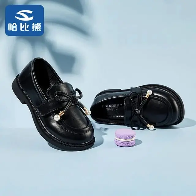 Fashion Anak Cewe Sepatu Docmart Model Pita Simpul Cantik Mewah Size 26-35 Murah Bisa COD / bayar di tempat 5