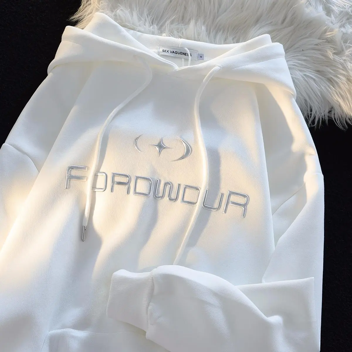 Korean version long sleeve loose Hoodie fashionable versatile letter printing men's and women's Sweatshirt Hoodie