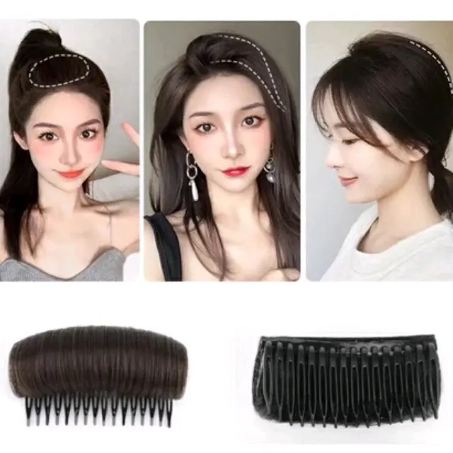 Xước phồng mái cho nữ, độn phồng tóc làm phồng chân tóc một cách tự nhiên Tóc Giả