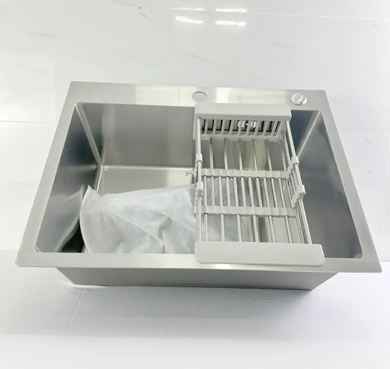 LOẠI 1 HÀNG CÔNG TY-DÀY 3LY Chậu Rửa Chén Bát 100% INOX SUS 304 N18 A1 KT 6045 6845 8245 8050 9050 NA.GRAND HÀNG CAO CẤP NHẤT MẶT DÀY 3LY HÀNG BAO XÀI 5